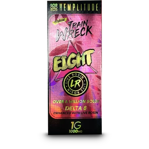 Hemplitude 1000mg Delta 8 Disposable Trainwreck