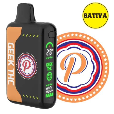 Geek THC 8300mg Disposable Chilled Georgia Peach