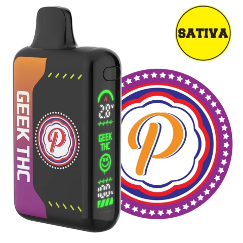 Geek THC 8300mg Disposable Zaza Rainbow Blast