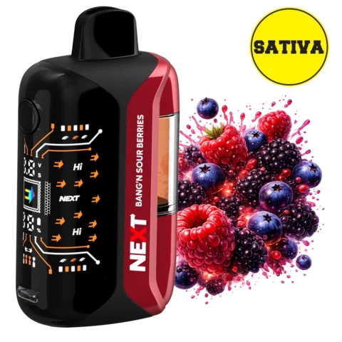 Next THC 9100mg Next THC Disposable Bang'n Sour Berries