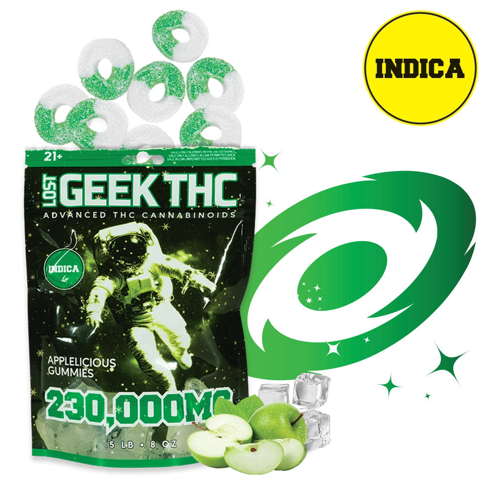 Geek THC 8518.52mg Gummies Applelicious