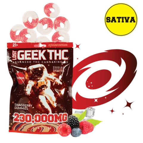 Geek THC 8518.52mg Gummies Swagberry