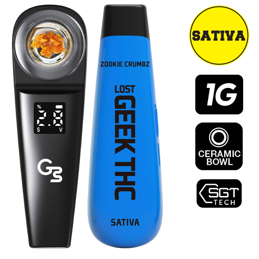 Lost Geek THC 1000mg Dab Disposable Zookie Crumbz