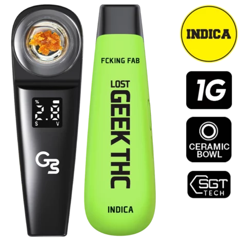 Lost Geek THC 1000mg Dab Disposable Fcking Fab