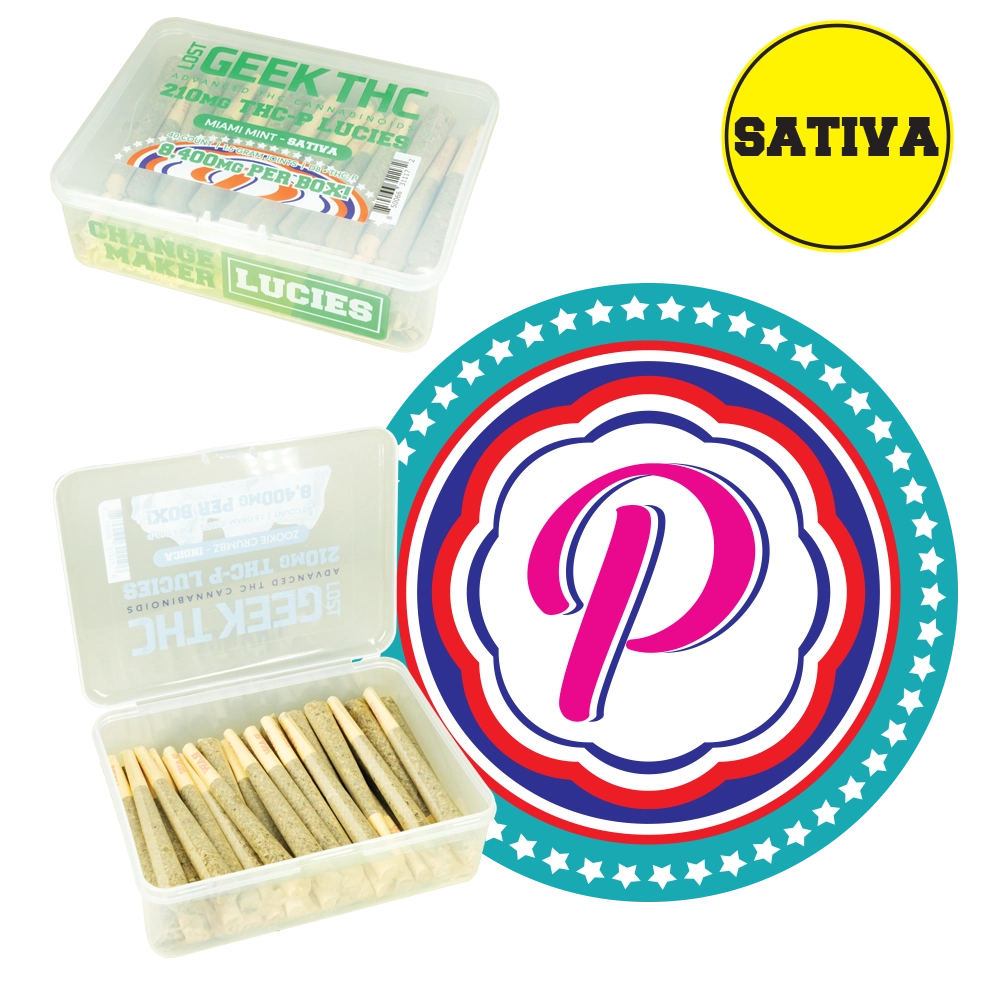 Geek THC Lucies Pre-Rolls Miami Mint