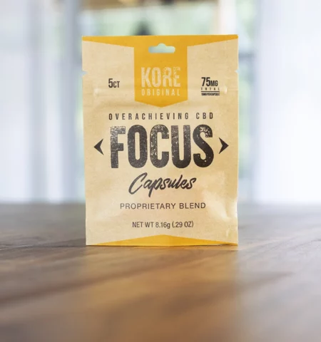 Summitt Labs Kore Focus 15mg CBD Capsules - 5ct Pouch