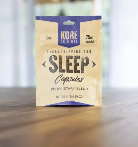 Summitt Labs Kore Sleep 15mg CBD Capsules - 5ct Pouch