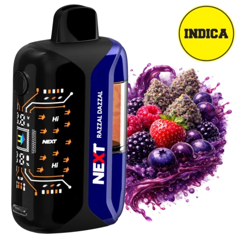Next THC 9100mg Next THC Disposable Razzal Dazzal