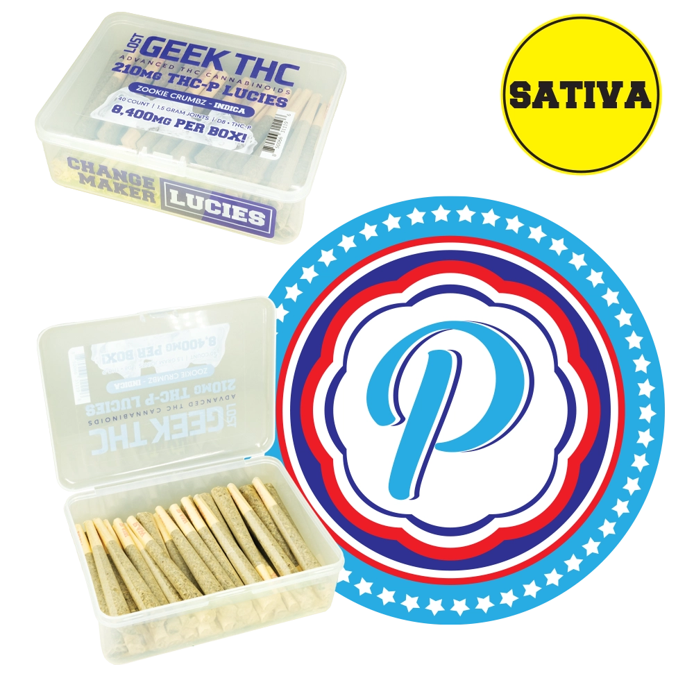 Geek THC Lucies Pre-Rolls Zookie Crumbz